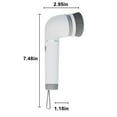 thumbnail image 2 of YMARPT Electric Cleaning Brush , Electric Washing Brush With 2 Replaceable Brush Heads Handheld Power Washing Brush For Bathtub, Floor, Wall, Tile, Toilet for Home Household Cleaning, 2 of 4