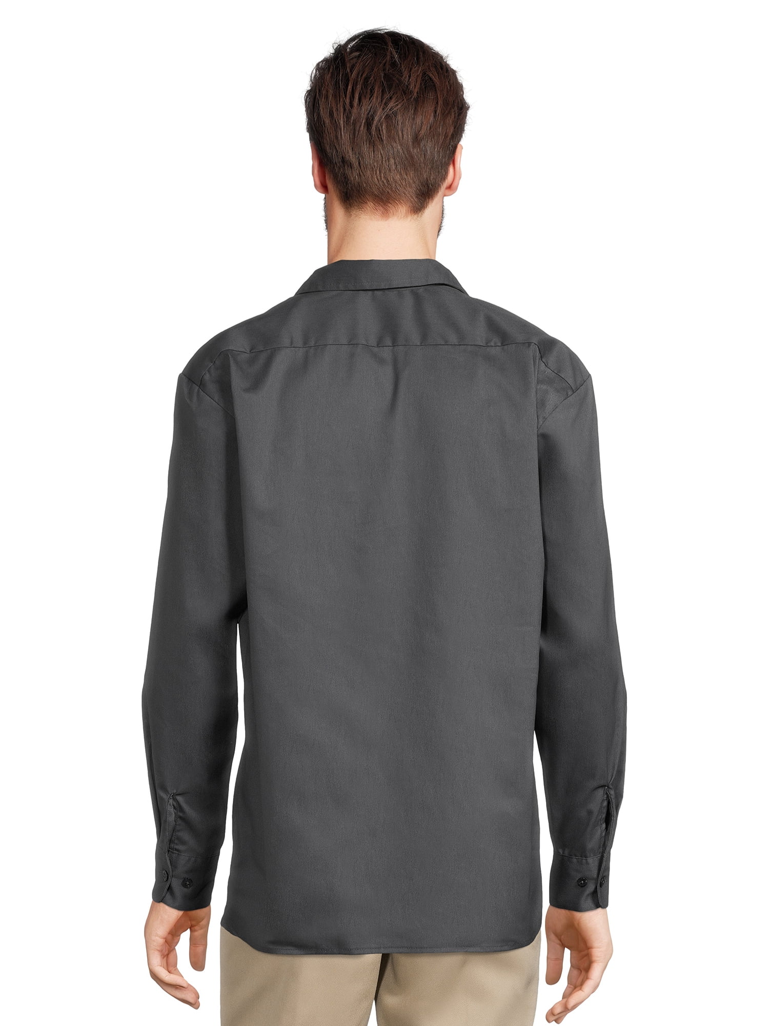 Genuine Dickies Men's FLEX Long Sleeve Work Shirt with Temp Control Cooling