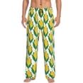 thumbnail image 1 of Balery Corn Cob Pantalones de pijama para hombre, pijama ultraligero, pantalón de descanso-3X-Large, 1 of 6