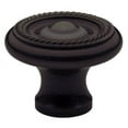 thumbnail image 4 of Baldwin 4646030 1.5 in. Rope Mushroom Cabinet Knob, Polished Brass, 4 of 7