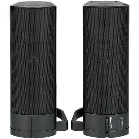 UPC: 0659846433024 | Digital Innovations 4330200 AcoustiX Speaker System 2.0 USB Desktop/Soundbar