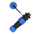 thumbnail image 1 of Aviation Connector, LP16 Waterproof Male Plug Female Socket IP68 Non Welded Rear Nut Type  For Marine Equipment, 1 of 8