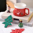thumbnail image 2 of TIELUTT Christmas Mug Cute Festive Ceramic Coffee Cup Winter Xmas Birthday Tabletop Drinkware Teacup Present Tumbler Coffee Cup Set Barrel Cup Pool Glasses And Platters Acrylic Drinking Glasses Outdoo, 2 of 8