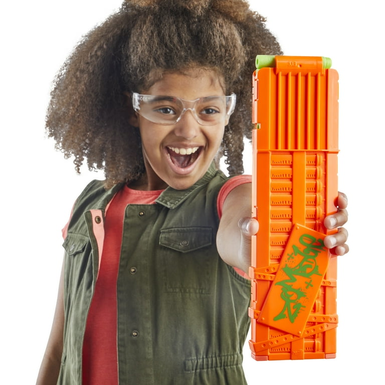 Nerf Zombie Corrupter Dart Blaster, 22 Nerf Elite Darts, Outdoor Games, Ages 8+ Nerf Zombie Corrupter Dart Blaster, 22 Nerf Elite Darts, Outdoor Games, Ages 8+