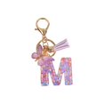 thumbnail image 2 of Resin Keychain Ornaments Girls English Alphabet Key Keychain M, 2 of 8