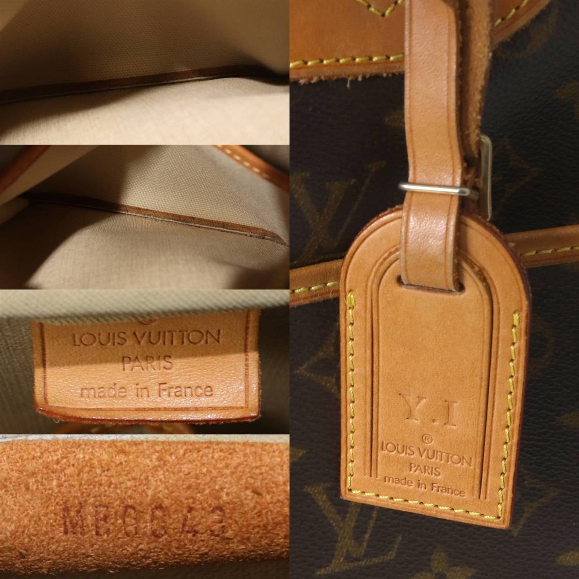 Pre-Owned LOUIS VUITTON Louis Vuitton Deauville Handbag Monogram