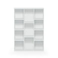 thumbnail image 6 of Furinno Luder 11-Cube Reversible Open Shelf Bookcase, White, 6 of 6