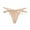 Beige, variant on Mashaouyo 2025 Intimates Women's Clearance Fashion Hot Ribbon Transparent Mesh Thong Perspective Temptation Underwear