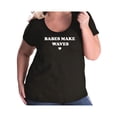 thumbnail image 1 of Babes Make Waves Womens Plus Size Scoopneck T, 1 of 1