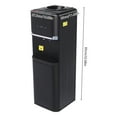 thumbnail image 2 of Top Loading Water Cooler Dispenser for 5 Gallon Bottles, Floor Standing Water Dispenser with 3 Temperatures Settings for Apartment, Home, Company, 2 of 10