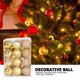 thumbnail image 5 of Juego Bolas Navidad Bolas Navideñas Grandes Plástico 24 Unidades/caja para (amarillo), 5 of 6
