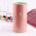 thumbnail image 5 of 1 PC Gift Brush pot Cartoon Animal Pattern 7.5*14cm Money Box Coin Bank Metal Tin Jar Piggy SQUIRREL, 5 of 8