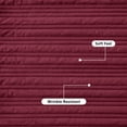 thumbnail image 4 of Mainstays Soft Velvet Pillow Sham, King, Luscious Merlot Red, 1 Pack, 4 of 7