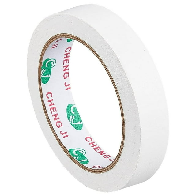 CHUANK 3/4 Inch x 65.6ft Bookbinding Repair Tape Black Fabric Tape Adhesive Duct Tape Safe Cloth Library Book Seam Sealing Craft Tape for Bookbinders Hinging Sofa Cord Cable Webbing Repai