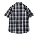thumbnail image 4 of Awdenio Mens Shirts Plaid Short Sleeve Casual Button Down Shirts Collared Fall Clothes, 4 of 4