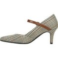 thumbnail image 4 of LifeStride Women's Sandrine Pump 8 Toffee Beige Plaid, 4 of 7