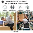 thumbnail image 6 of NeoHealth Back Support Belt with Suspenders for Women & Men Lower Back, Black, XL, 6 of 8