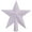 White, variant on FXMLRLK 1 Pieces 7.87 Inch Glitter Christmas Star Tree Topper for Holiday Decorations, Small Christmas Tree Topper Xmas Tree Topper Ornaments for Christmas Tree Decoration, White