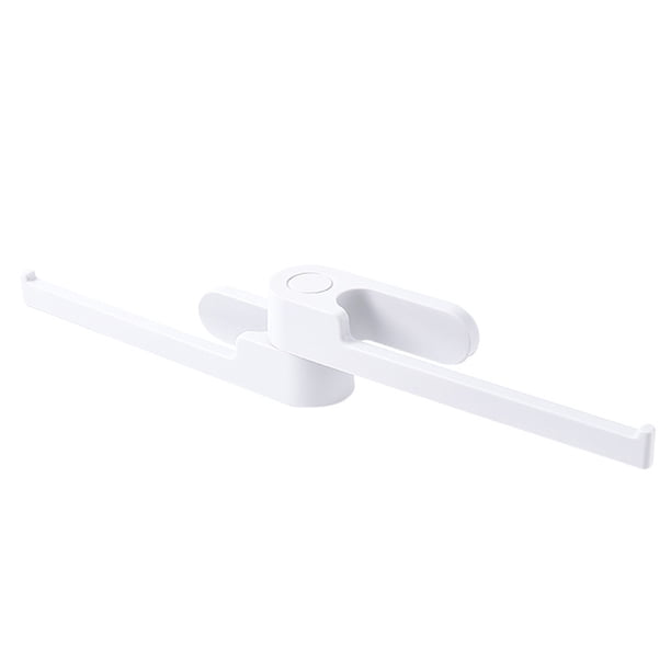 Xihbxyly Perchero Giratorio de Pared, Ahorra Espacio, Organizador para Baño, Pasillo y Dormitorio, Solución Multifuncional, Material Abs, 23 X 4,5 X 6,5 Cm.
