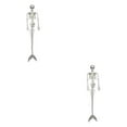 thumbnail image 3 of kurtrusly Plastic Skeleton Posable Joints For Unique Halloween Decoration ABS Posable Joints Skeletons Size For Needs 2Set, 3 of 6