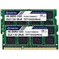 thumbnail image 3 of Timetec 8GB Kit (2x4GB) DDR3 Laptop RAM Memory, 1333MHz PC3-10600, SODIMM 204-Pin, Non-ECC Unbuffered, 1.5V/1.35V CL9, Dual Rank 2Rx8, 3 of 3