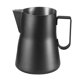 thumbnail image 2 of 1pc Jarra para leche de material acero inoxidable Jarra para leche para leche Cappuccino Latte Art Jarra Herramienta Leche E 350ml negro Yotijar jarra de espuma de leche, 2 of 9