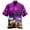 Purple, variant on Mens T-shirts Men's Spring/ summer Fashion Casual Parrot Print Party Beach Loose Print Short Sleeve Shirt Ski Long Sleeve Shirt Men Business Casual Tees Men Scrub Long Undershirt under Scrub Red XL