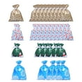 thumbnail image 2 of 30 Uds. Bolsas de regalo con cordón de Navidad bolsas de dulces sacos de tamaños surtidos bolsas de regalo bolsas de para regalar en Navidad, 2 of 9