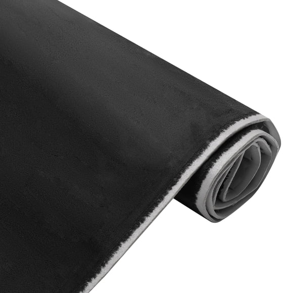 Unique Bargains Headliner Fabric 80" l x 57" W for Car Truck RV SUV Automotive Interior Trim DIY Roof Repair Replacement Foam Backing Suede Fabric Black