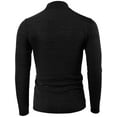 thumbnail image 3 of H2H Men's Casual Slim Fit Basic Tops Knitted Thermal Turtleneck Pullover Sweater (KMTTL0412), 3 of 6