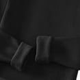 thumbnail image 4 of Big & Tall Fleece Lined Base Layers Tops Mens Long Sleeve Thermal Underwear Shirts Cold Weather Gear Snow Wear Black, XL, 4 of 6