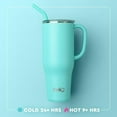 thumbnail image 4 of 30oz Mega Mug, 30 oz Tumbler with Handle and Straw, Cup Holder Friendly, Dishwasher Safe, Extra Large Insulated Tumbler, Stainless Steel Water Bottle (Teacher Life), 4 of 8