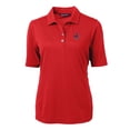 thumbnail image 2 of Women's Cutter & Buck Red Memphis Redbirds Virtue DryTec Eco Pique Recycled Polo, 2 of 3