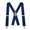 Navy, variant on Buyless Fashion Mens Suspenders - 48" Elastic Adjustable Heavy Duty 2" Wide - X Back