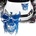 thumbnail image 3 of Cars Sticker, Cool Skull Vinyl Sticker, Punk Skull Sticker For Car / Truck / Trailer / Room / Window / Door, 3 of 6