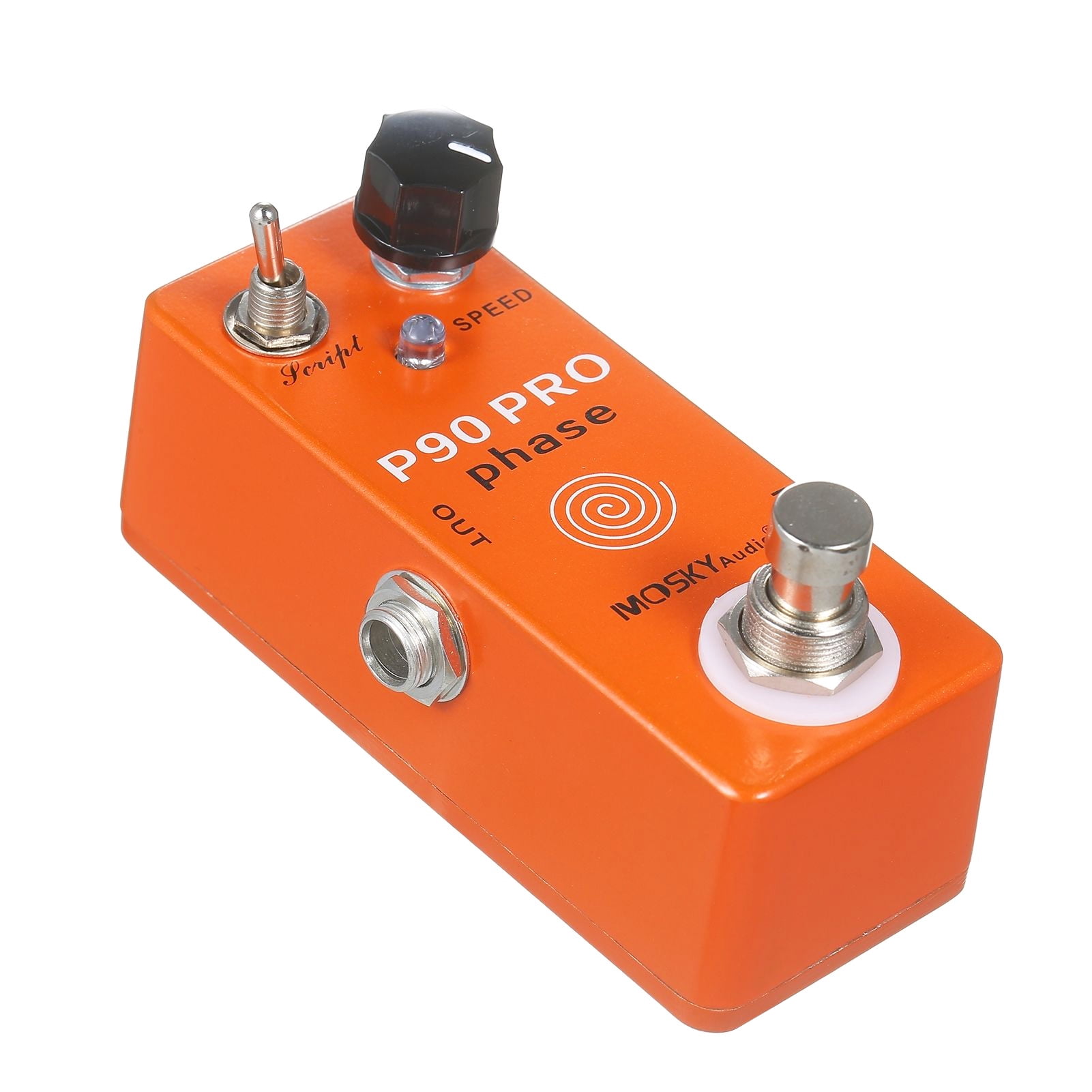 MOSKYaudio P90 PRO PHASE - Mini Vintage Phaser Guitar Effects Pedal