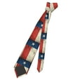 thumbnail image 6 of Men'S Texas Flag Distressed Fashion Business Wedding Neckties Ties, 6 of 7