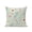 Sage Green, Pale Peach, variant on Outdoor Pillows Waterproof, Spring Flowers Bedding Throw Pillows with Insert for Couch Sofa Bed, Country Botanical Floral Leaves Branches 16x16 Inch Pillowcases Decorative Patio Pillow Set of 2
