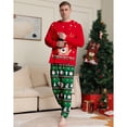 thumbnail image 4 of GYRATEDREAM Christmas Family Pajamas Sets, Christmas Family Matching Pajamas Sleepwear, Xmas Holiday Print Family Pjs Jammies Nightwear Loungewear for 3M-4XL, 4 of 8