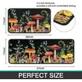 thumbnail image 3 of 2-Piece Mushroom Kitchen Rug, Mushroom Kitchen Rug and Mat Non-Slip Washable Absorbent Microfiber Kitchen Floor Decorative Mat 17 "x47+17 "x30, 3 of 6