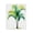 Coastal Canopy Palm Tree, variant on Stupell Industries Coastal Coastal Canopy Palm Tree Black Framed Print Under Glass, 13 x 16, by Shelly Craig
