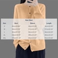 thumbnail image 3 of SeekIslan Women's Sweaters with Button Down Crew Neck Long Sleeve Pockets Knit Cardigan, 3 of 5