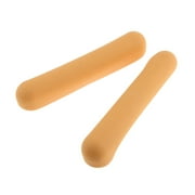 Crutches Tips Underarms Replacement Pads Hand For Disabled Yellow