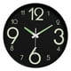thumbnail image 2 of Reloj Fosforescente, Números Luminosos, Silencioso, Moderno, Decorativo, Colgante, para Estilo E, 2 of 9