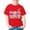 Red, variant on School Uniform Tshirts Children First Day School Cartoon Tee Short Sleeve Girls Top Boys T Shirts Black 5-6 Years