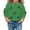 H630 Green, variant on SJLDQY Halloween Sweatshirts for Kids Hallowmas Graphic Long Sleeve Crewneck Sweatshirt Fall Winter Lined Casual Pullover Tops