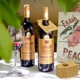 thumbnail image 5 of NOGIS Kraft Paper Wine Bottle Tags (300 Pcs) - Durable Blank Wine Bottle Neck Tags, 2.2x3.5 Inches - Multiuse Brown Kraft Paper Tags - Disposable Wine Vintage Tags, 5 of 7