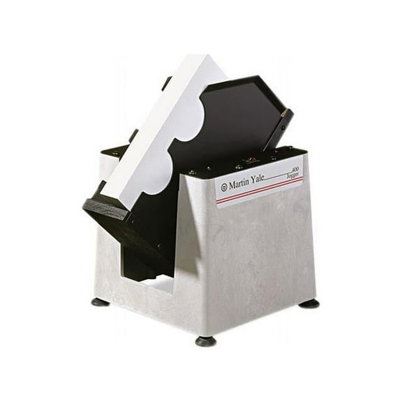 Martin Yale Premier Tabletop Paper Jogger Support Letter, Legal Sheet - Tilted Tray - 115 V AC