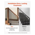 thumbnail image 2 of Stair Balusters 11 Pack, 44 Inch Carbon Steel Spindles, Indoor Staircase Railing Posts, Durable Metal Balusters for Residential Use, 2 of 8