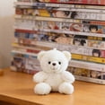 thumbnail image 4 of Plush Teddy Bears, 6 Inch Teddy Bear Stuffed Animals Plush for Birthday Party Gifts, Soft Cute Stuffed Dolls for Christmas Gifts(White), 4 of 8